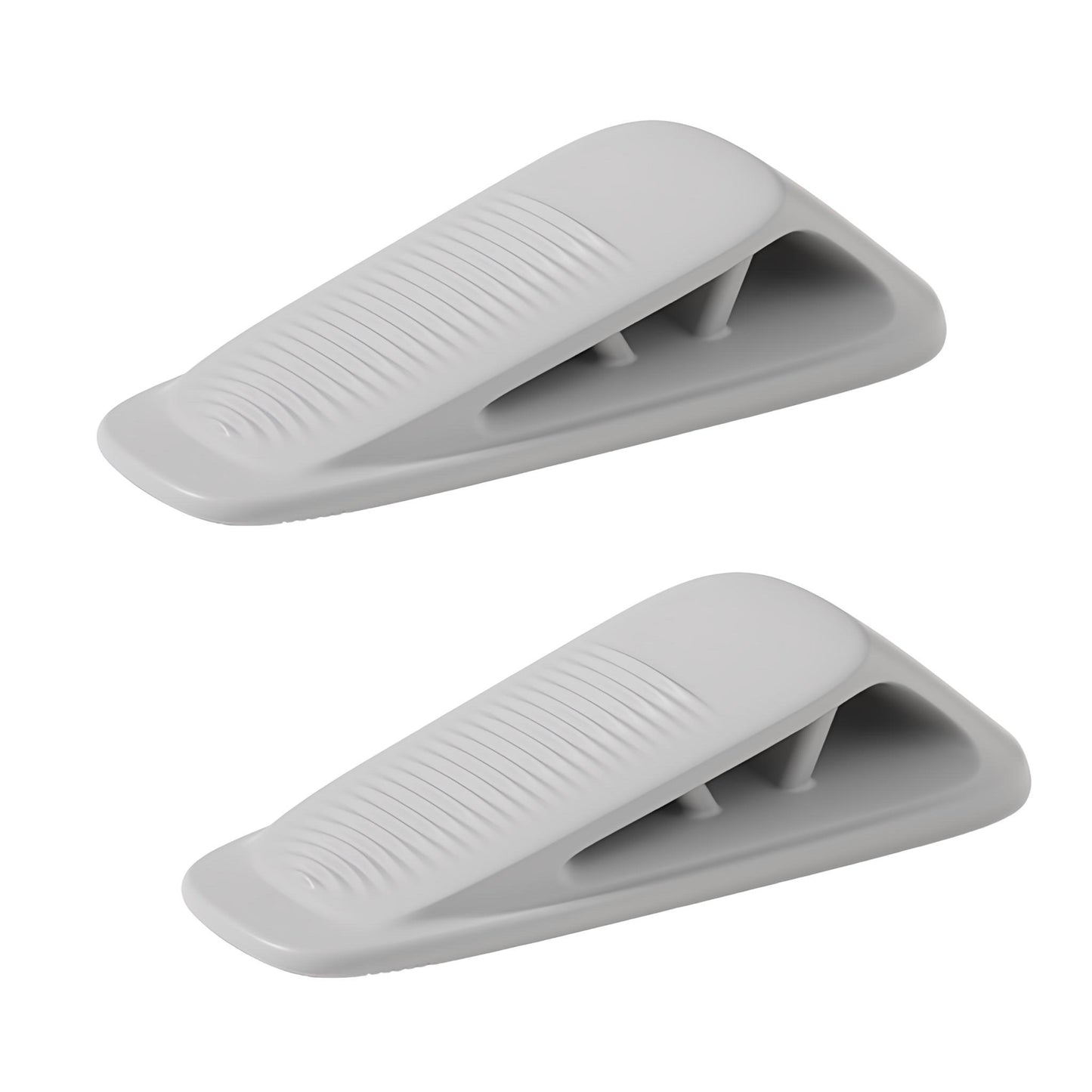KidDough Door Stopper Wedge for Baby Safety, Non Slip Rubber Door Stoppers with Powerful Gripping, Work on Any Surface, 2 Pieces