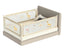 Kiddough Bed Railing for Baby Safety (6.5ft*5ft*6.5ft, Three Sides, Off-White)