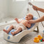 Kiddough Baby Bather, Non-Slip, Adjustable, Foldable, Durable (Blue)