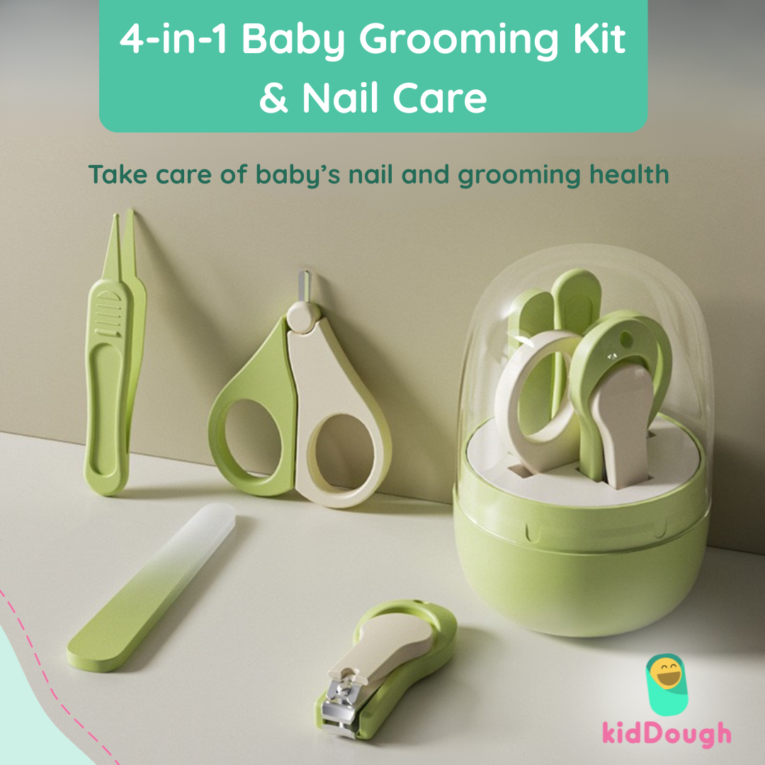Kiddough Baby Grooming Set-(4 in one)