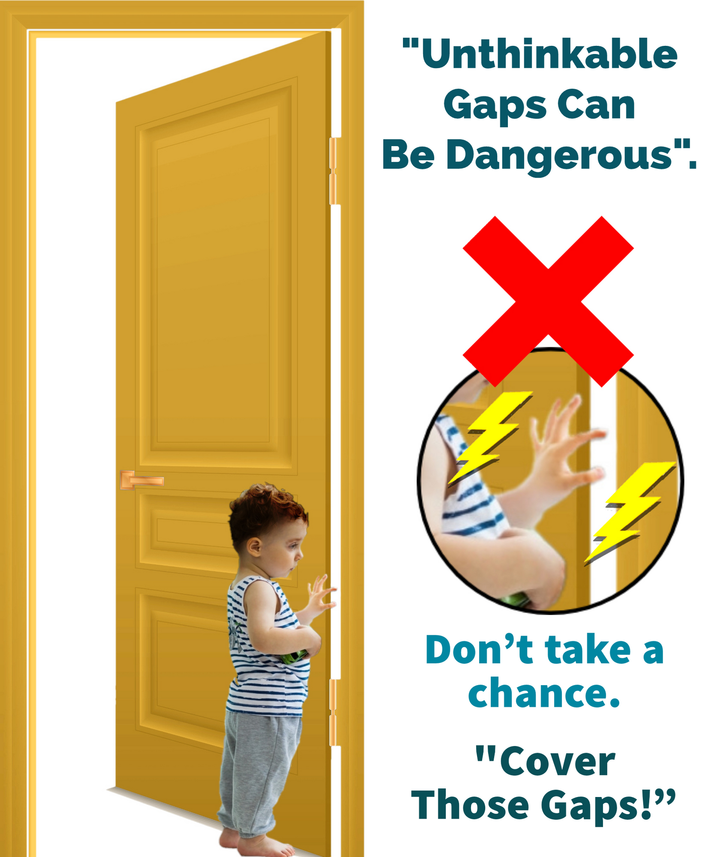 Kiddough Baby Safety Kit - 2 Finger Pinch Door Hinge Guards + 2 C-Shape Door Stopper + 6 Socket Guards + 5 Child Safety Locks For Drawers, Cabinets