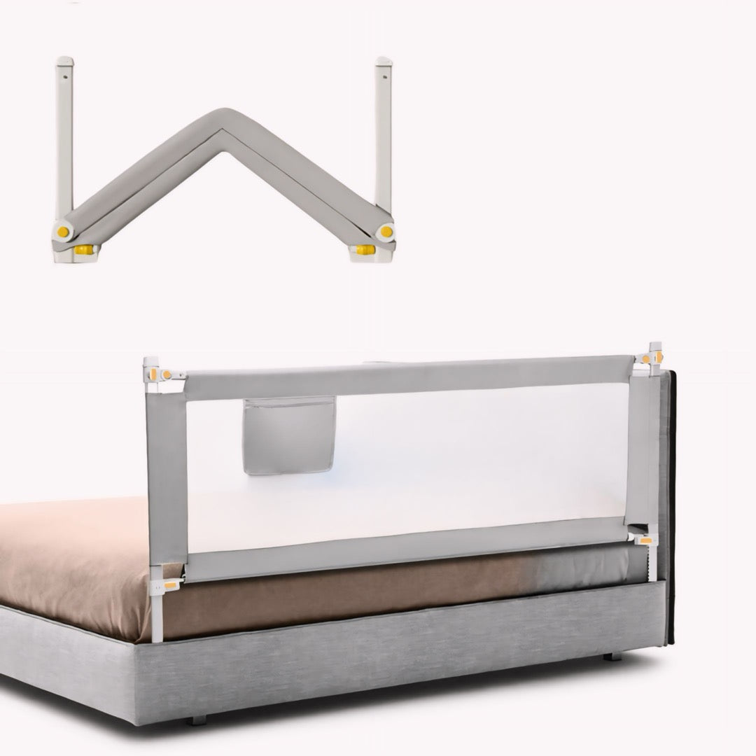 Bed Rail for Baby Safety, No Assembly Required, Easy Installation, 6ft - 1 Side Grey
