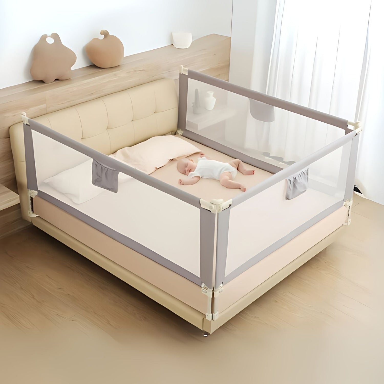 KidDough™ Baby Bed Rails in India | Safety Bed Guards for Safer Sleep