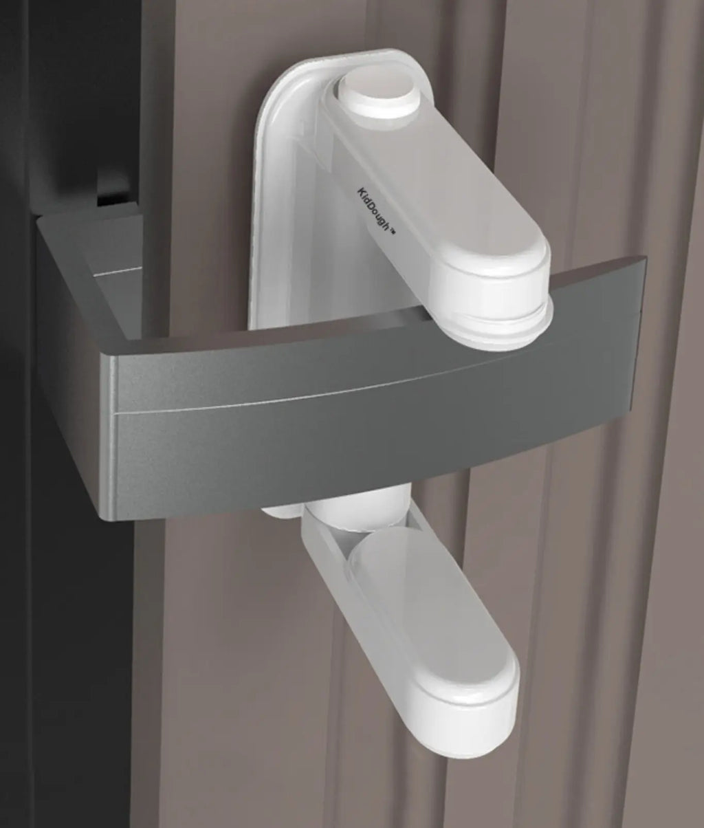 Kiddough Baby Proofing Door Handle Safety Locks- Pack Of 2