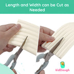 Kiddough Baby Proofing Flat Edge Protector - 2 Mtrs, White