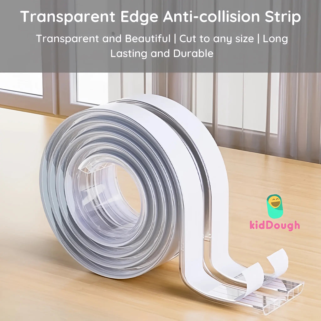 Kiddough Baby Proofing Transparent Edge Protector (2 Meters) with Honeycomb design