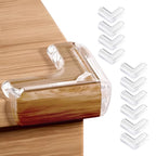 KidDough Corner Protector for Furniture, Table Edge Guards, L Shape, 10 Pack, Baby Safety Corner Cushions
