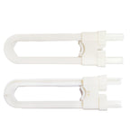 Kiddough U Shape Baby Safety Security Cupboard, Drawer, Cabinet Lock for Child, Infant & Kids
