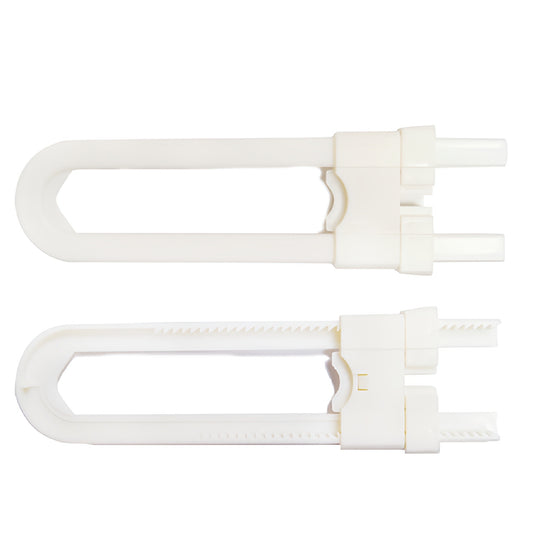 Kiddough U Shape Baby Safety Security Cupboard, Drawer, Cabinet Lock for Child, Infant & Kids