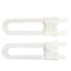 Kiddough U Shape Baby Safety Security Cupboard, Drawer, Cabinet Lock for Child, Infant & Kids