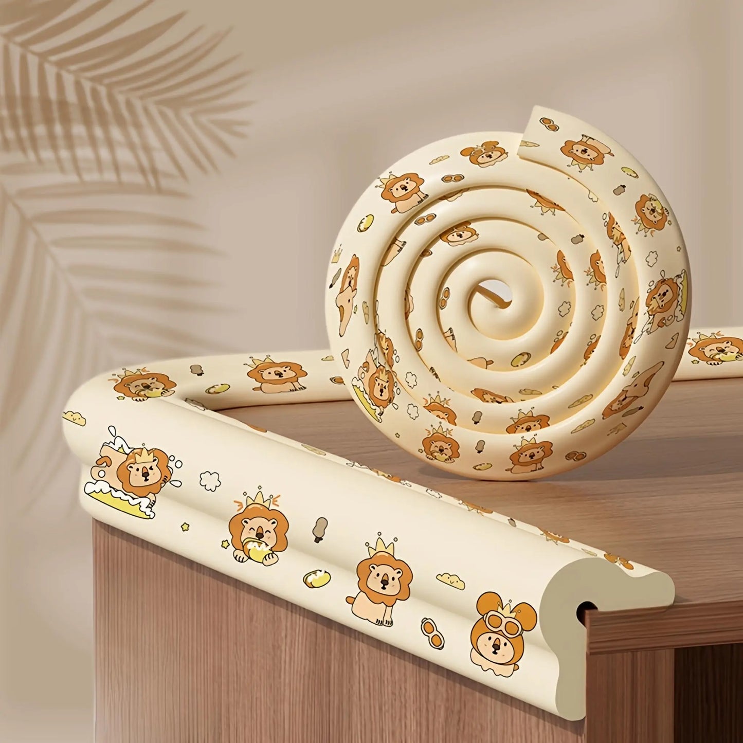 KidDough Baby Proofing Printed Edge Protector - 2 Meters (Lion Print)