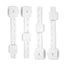 Kiddough Furniture Dual Safety Locks For Kids - Pack Of 4 Locks, Double Lock System