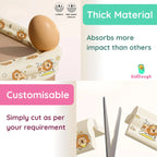 KidDough Baby Proofing Printed Edge Protector - 2 Meters (Lion Print)