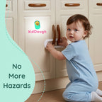 Kiddough U Shape Baby Safety Security Cupboard, Drawer, Cabinet Lock for Child, Infant & Kids
