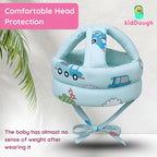 Kiddough Head Protector For Baby Safety | 6 Months-3 Years, Baby Safety Helmet With Soft Cushion | Proper Air Ventilation For Kids And Toddlers | Secure, Fit & Comfort Light weighted Helmet