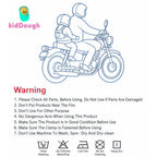 Kiddough Baby Safety Belt for Kids | Two Wheeler Bike/Scooty Belt for Kids Safety, Child Harness Safety Belt with Adjustable Baby Carrier for Toddlers & Baby (Printed Green)