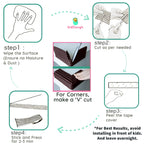 Kiddough Flat Edge Protector - 2 Meters, Brown