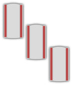 Kiddough Baby Proofing Finger Pinch Door Crack Protector - (Pack of 3, Transparent)
