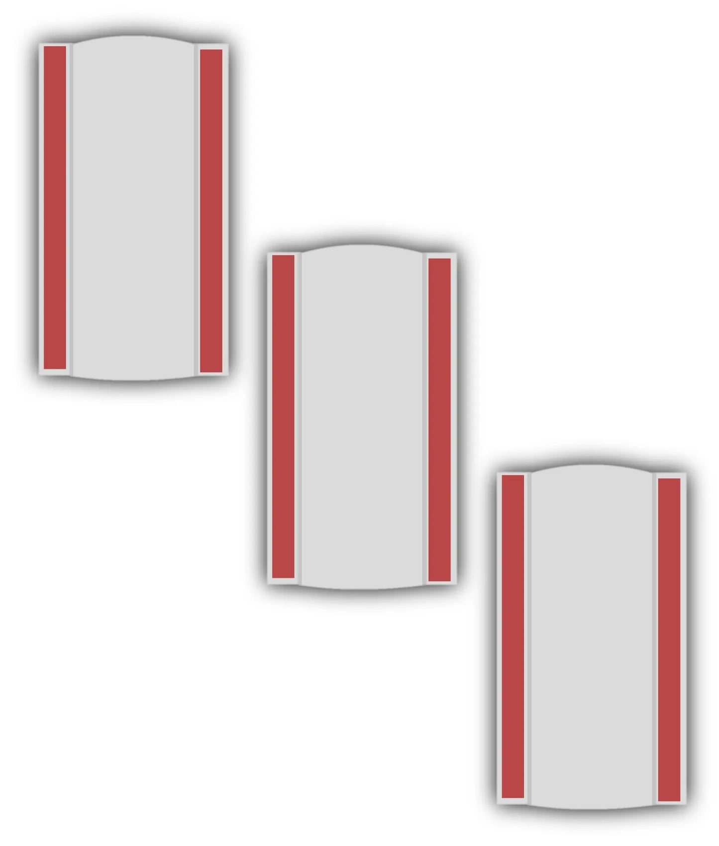 Kiddough Baby Proofing Finger Pinch Door Crack Protector - (Pack of 3, Transparent)