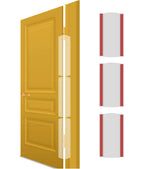 Kiddough Baby Proofing Finger Pinch Door Crack Protector - (Pack of 3, Transparent)