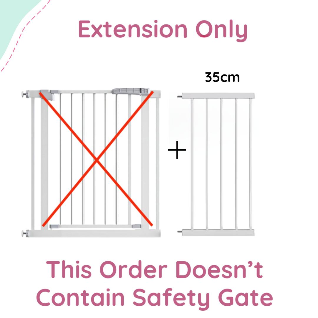 Kiddough Safety Gate Extension (Gate Extension (35cms)) Secondary image