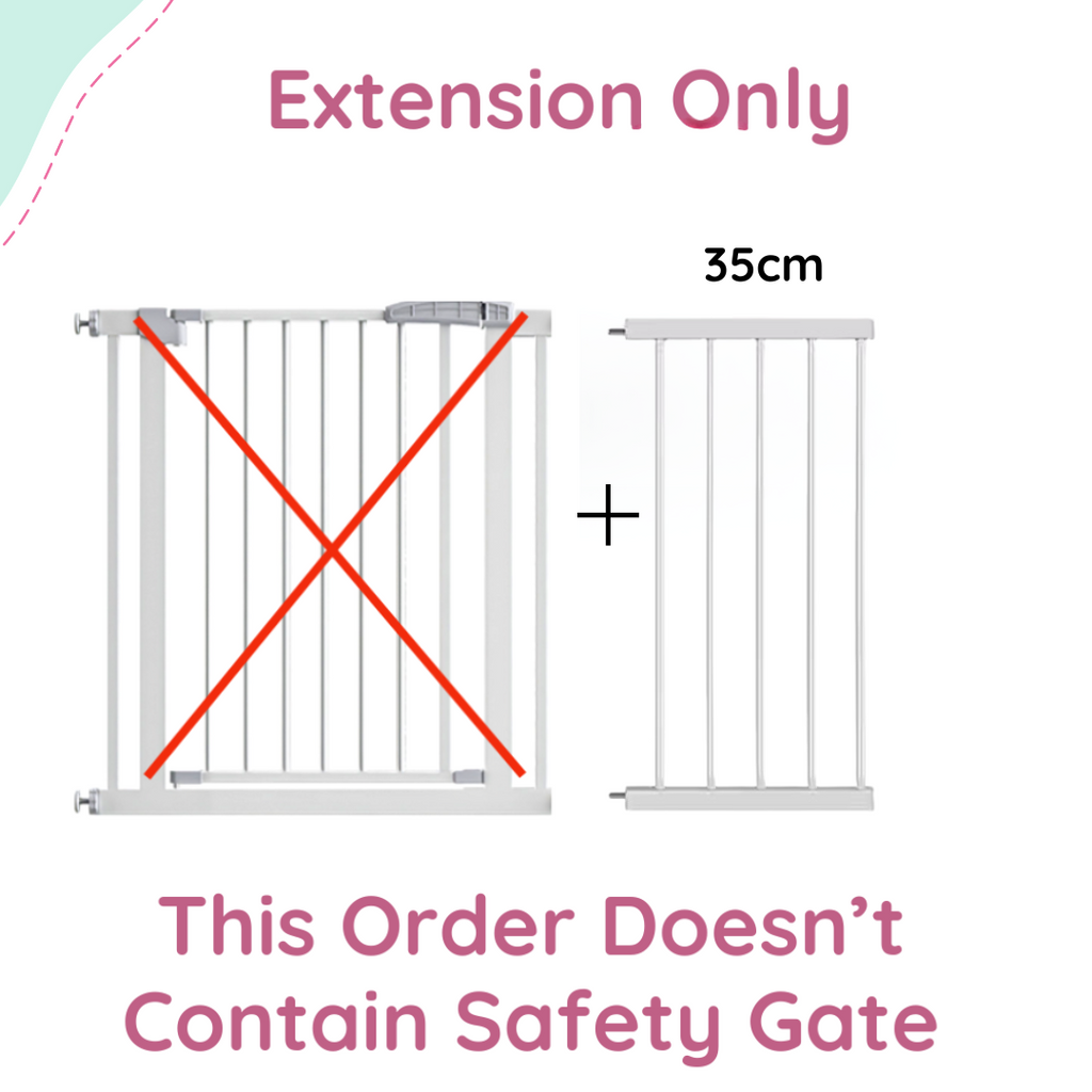Kiddough Safety Gate Extension (Gate Extension (35cms))