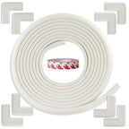 Kiddough Baby Proofing Furniture Edge And Corner Protector - 5 Mtrs Edge + 8 Corner Guards