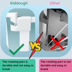 Kiddough Baby Safety Gate - (131-138cms Adjustable Width Coverage)