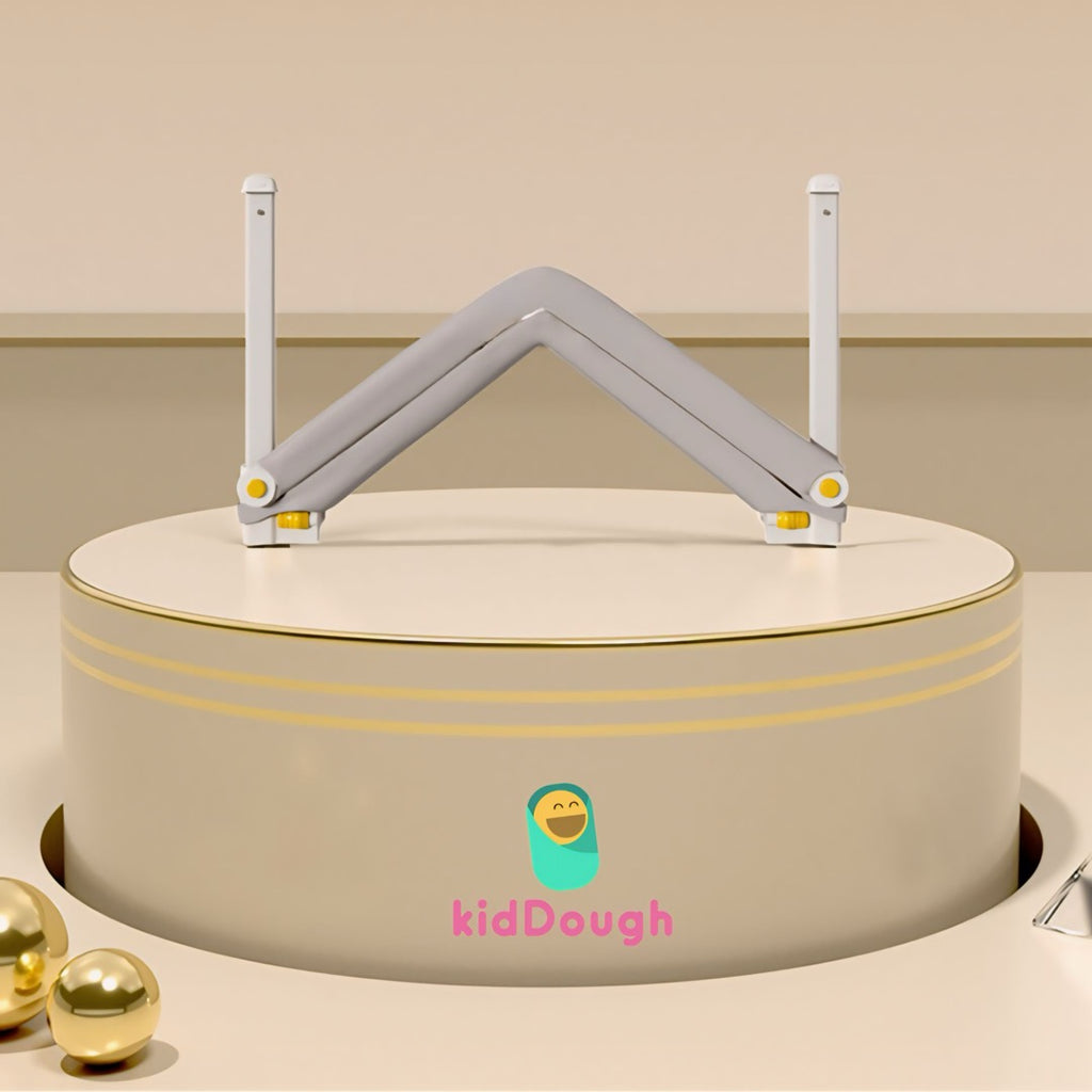 Kiddough Bed Rail for Baby Safety, No Assembly Required, Easy Installation, 6ft - 1 Side Grey