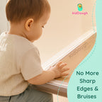 Kiddough Baby Proofing Edge & Corner Protector | Child Safety Cushion For Table, Sharp Corners (2 Meters)