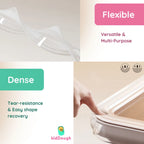 Kiddough Baby Proofing Flat Edge Protector - 2 Mtrs, White