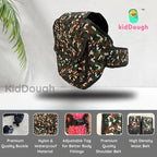 Kiddough Baby Safety Belt for Two Wheeler Bike/Scooty (Army Yellow)