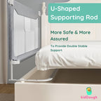 KidDough Supporting Rod, 5ft | Reinforcement Crossbar for Added Safety and Stability for Bed Rail