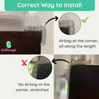 Kiddough Baby Proofing Transparent Edge Protector (2 Meters) with Honeycomb design