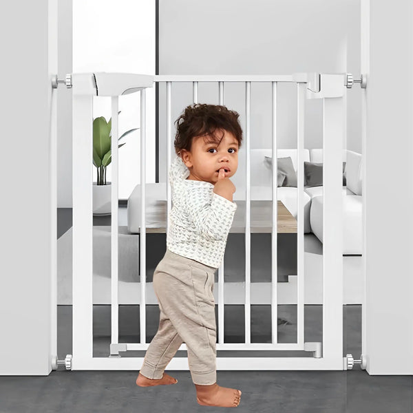 Kiddough Baby Safety Gate - (110-117cms Adjustable Width Coverage)