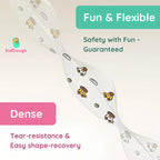 KidDough Baby Proofing Edge Protector, Transparent with Car Print, 2 Metres