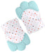 Kiddough Baby Teething Soft Mitten Teether Glove (Pack Of 2, Sea Green)