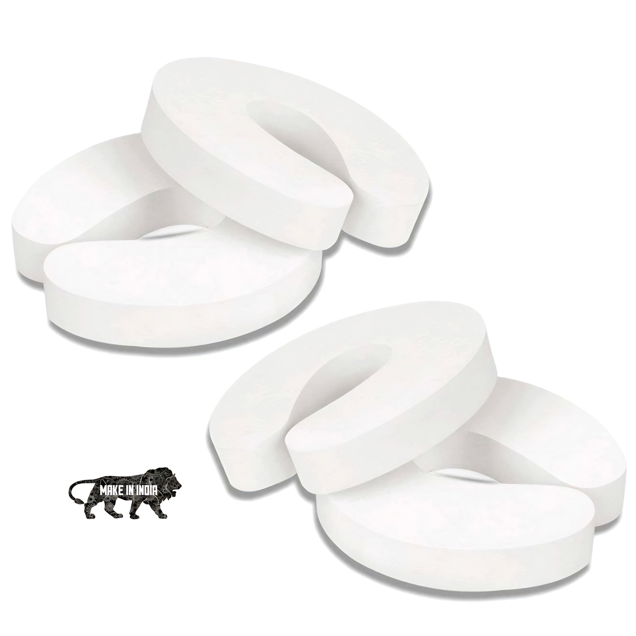 Kiddough Baby Proofing Finger Pinch Door Guard - Pack of 4 C-Shape Main image