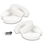Kiddough Baby Proofing Finger Pinch Door Guard - Pack of 4 C-Shape