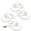 Kiddough Baby Proofing Finger Pinch Door Guard - Pack of 8 C-Shape