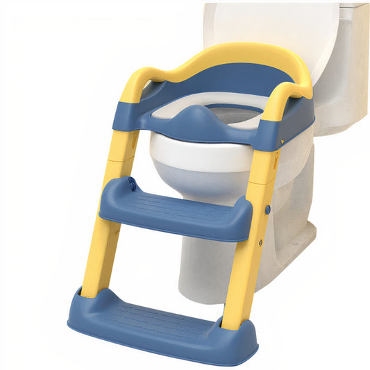 Baby Potty Training Seat with Ladder (Adjustable Height of 37 – 40 Cm)