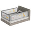 Kiddough Bed Railing for Baby Safety (6.5ft*5ft*6.5ft, Three Sides, Grey)